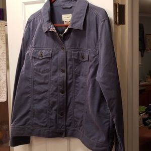 Slate blue Jean jacket. Great condition
